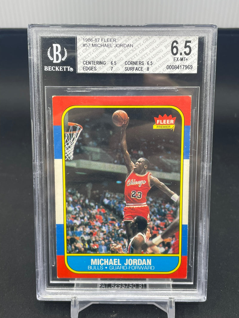 1986 FLEER - M. JORDAN -