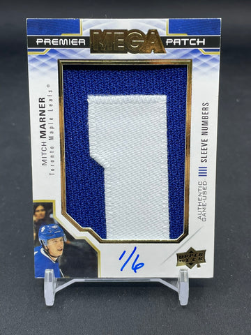2019 UPPER DECK PREMIER - MEGA PATCH - M. MARNER - #PMP-MA - #'D/6 - RELIC
