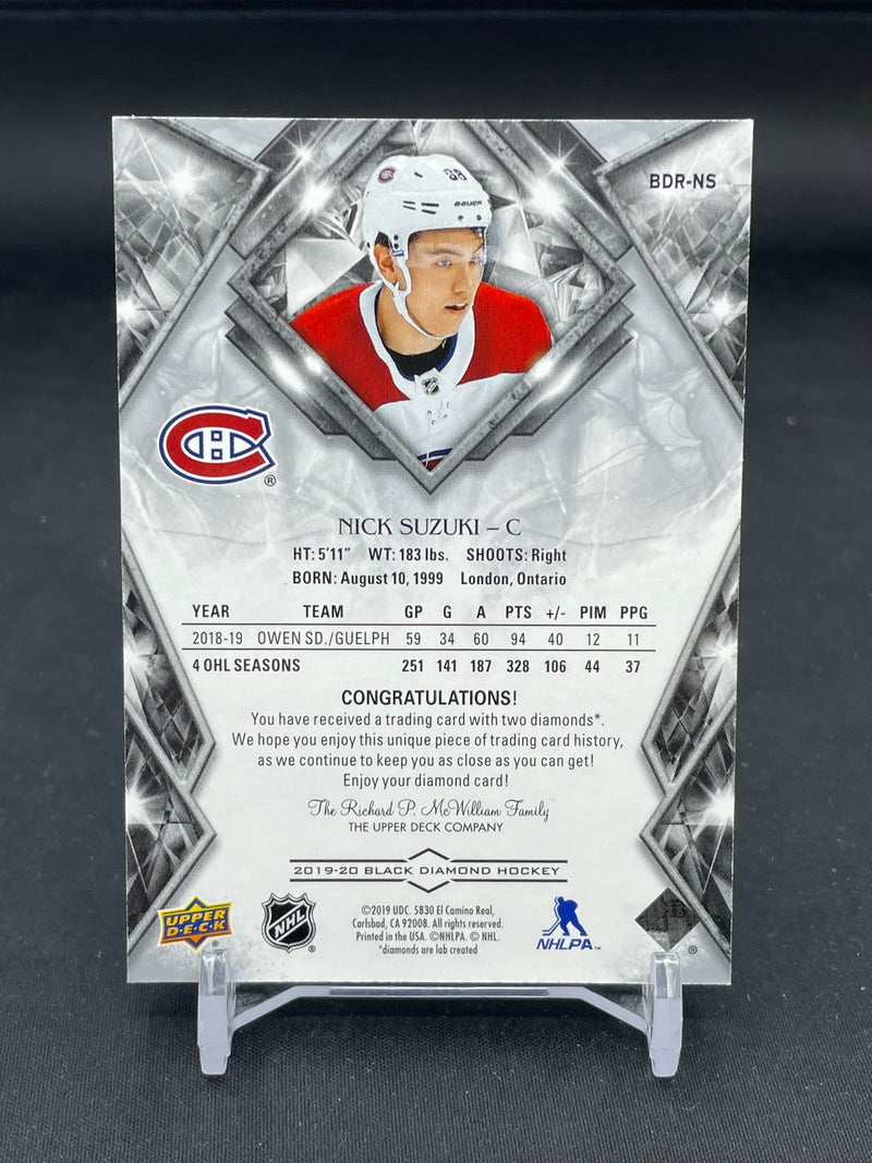 2019 UPPER DECK BLACK DIAMOND - DIAMOND RELIC ROOKIES - N. SUZUKI - #BDR-NS - #'D/99 - DOUBLE DIAMOND RELIC - RC