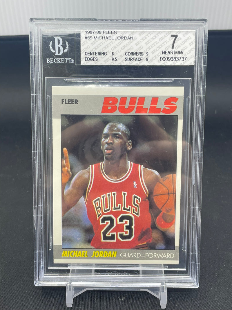 1987 FLEER - MICHAEL JORDAN -