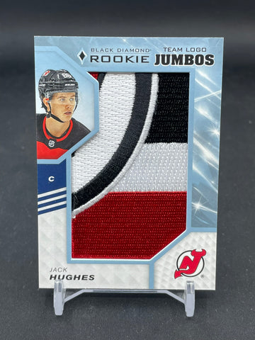 2019 UPPER DECK BLACK DIAMOND - ROOKIE JUMBOS - J. HUGHES - #RTL-JH - RELIC