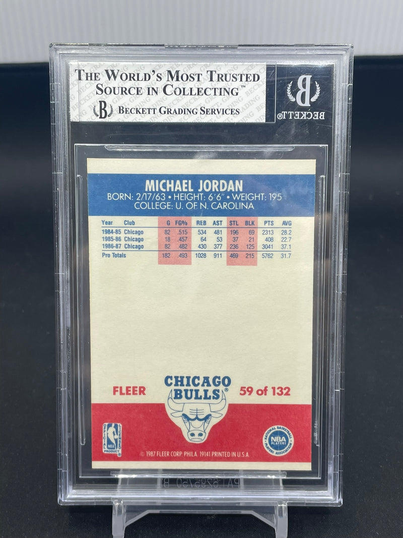 1987 FLEER - MICHAEL JORDAN -