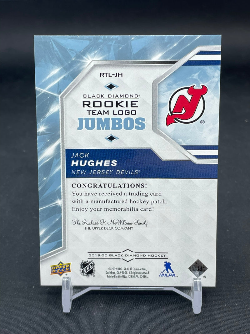 2019 UPPER DECK BLACK DIAMOND - ROOKIE JUMBOS - J. HUGHES -