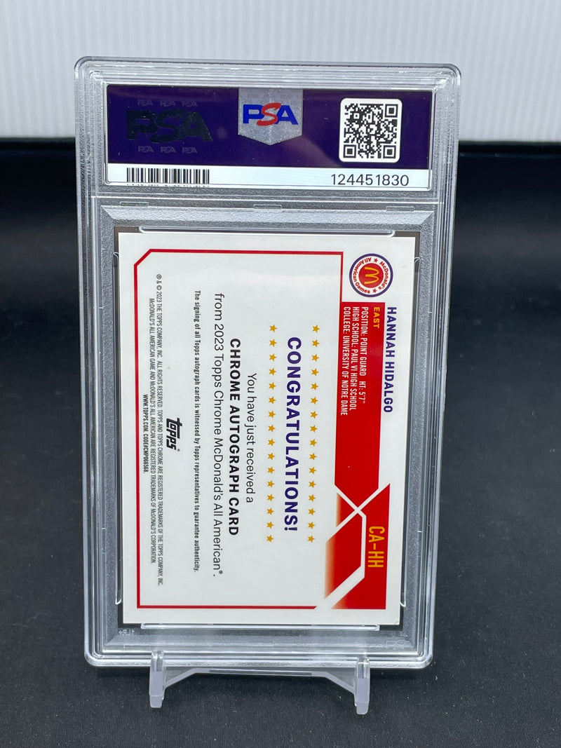 2023 TOPPS CHROME MCDONALD'S - H. HIDALGO -