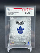 2025 UPPER DECK SERIES ONE - POPULATION COUNT 500 - M. KNIES - #PC-26 - #'D/500