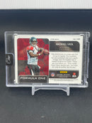 2022 PANINI ONE - LEGACY ONE PRIZM - M. VICK - #348 - #'D/5 - DUAL RELIC - AUTOGRAPH