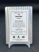 2019 UPPER DECK SERIES TWO - PRINTING PLATE - N. KADRI -