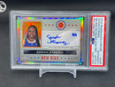 2024 TOPPS CHROME MCDONALD'S - LOGO REFRACTOR - NEW HIRE - S. STRONG - #SAR - #'D/75 - PSA AUTHENTICATED