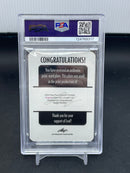 2024 LEAF PRESS PASS PREMIUM - SHOWBOUND PRINTING PLATE - J. DANIELS - #SJD1 - #'D/1 - AUTOGRAPH - PSA AUTHENTICATED