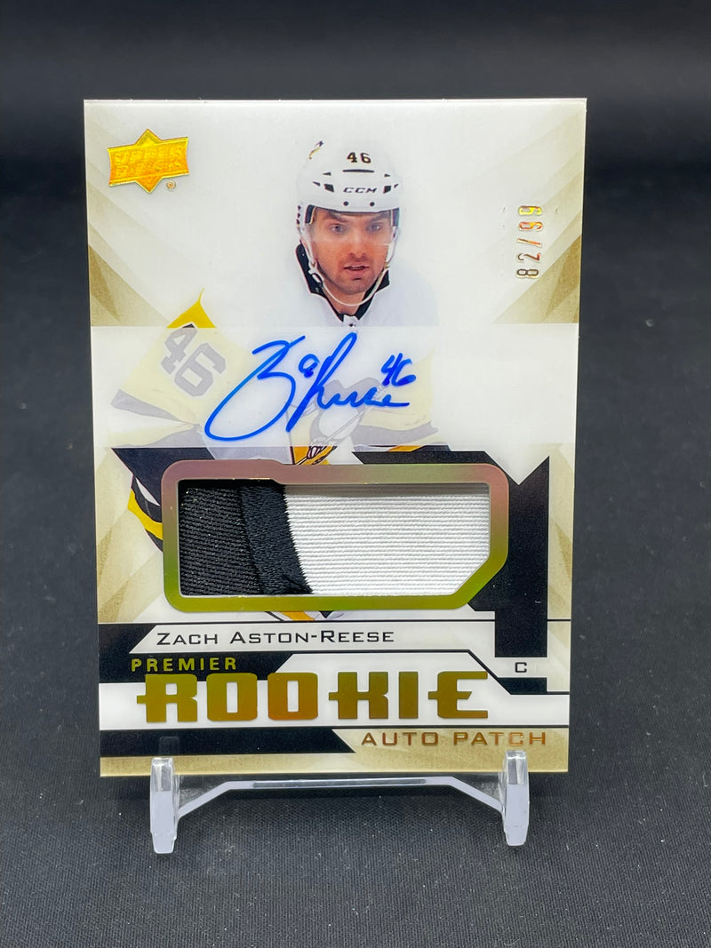 2018 UPPER DECK PREMIER - ROOKIE AUTO PATCH - Z. ASTON-REESE - #AR-ZA - #'D/99 - RELIC - AUTOGRAPH - RC