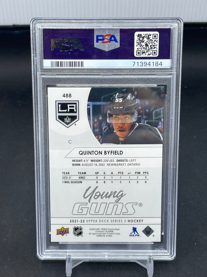 2021 UPPER DECK SERIES TWO - YOUNG GUNS - Q. BYFIELD -