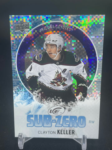 2023 UPPER DECK ICE - SUB-ZERO - C. KELLER - #SZ-6