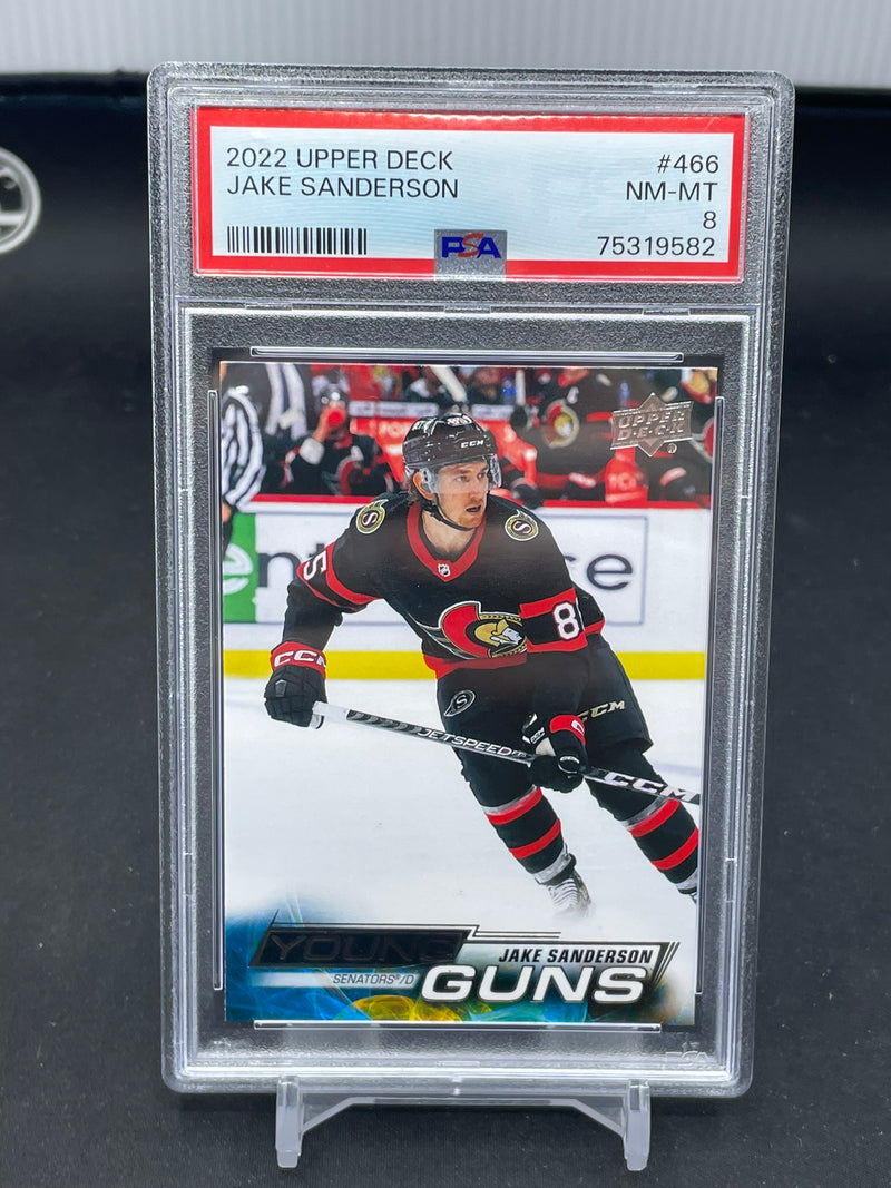 2022 UPPER DECK SERIES TWO - YOUNG GUNS - J. SANDERSON -