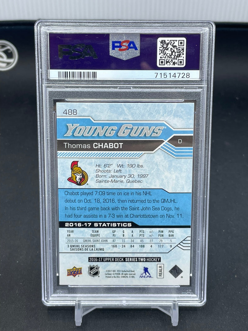 2016 UPPER DECK SERIES TWO - YOUNG GUNS - T. CHABOT -