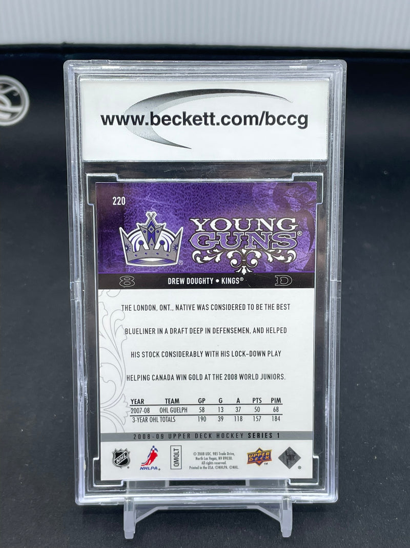 2008 UPPER DECK SERIES ONE - YOUNG GUNS - D. DOUGHTY -