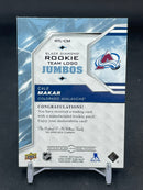 2019 UPPER DECK BLACK DIAMOND - ROOKIE TEAM LOGO JUMBOS - C. MAKAR -