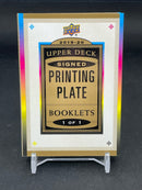 2019 UPPER DECK THE CUP - SIGNED PRINTING PLATE BOOKLET - A. MATTHEWS - ONE OF ONE - AUTOGRAPH