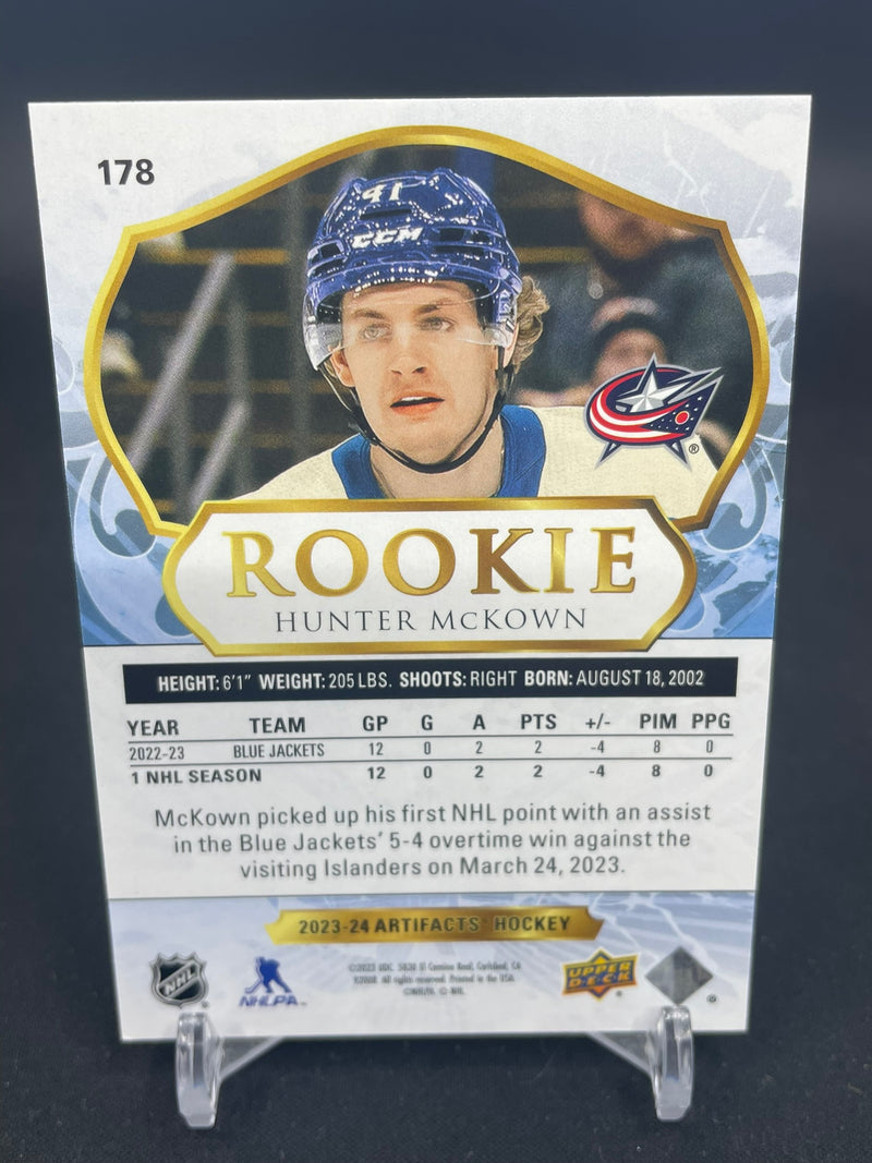 2023 UPPER DECK ARTIFACTS - RUBY - ROOKIE - H. MCKOWN - #178 - #'D/499 - RC