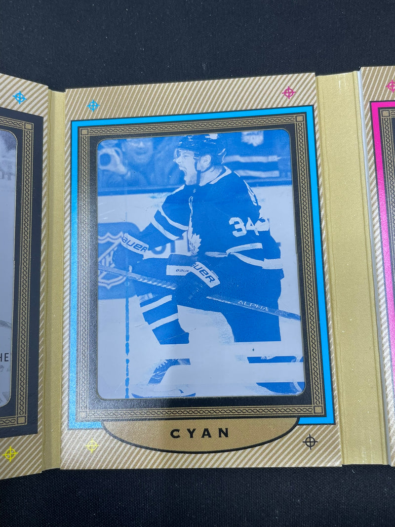 2019 UPPER DECK THE CUP - SIGNED PRINTING PLATE BOOKLET - A. MATTHEWS - ONE OF ONE - AUTOGRAPH