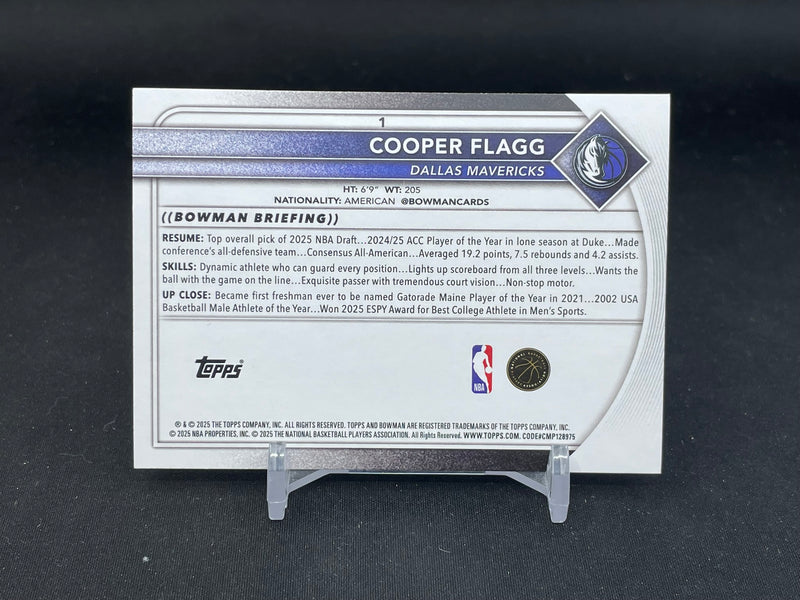 2025 TOPPS BOWMAN - C. FLAGG -