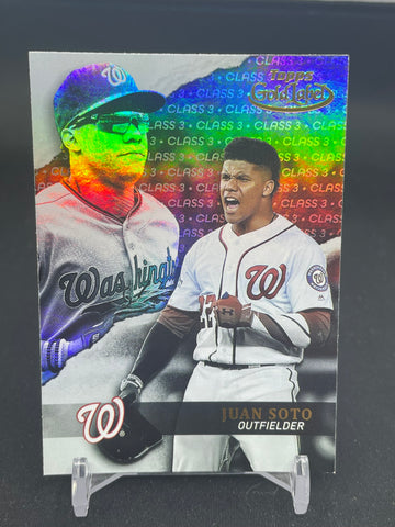 2020 TOPPS GOLD LABEL - CLASS 3 - BLACK - J. SOTO - #100