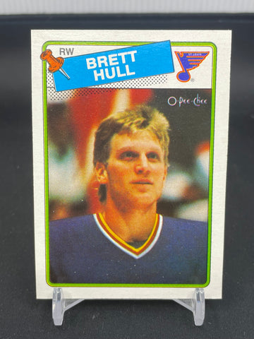 1988 O-PEE-CHEE - B. HULL - #66 - RC
