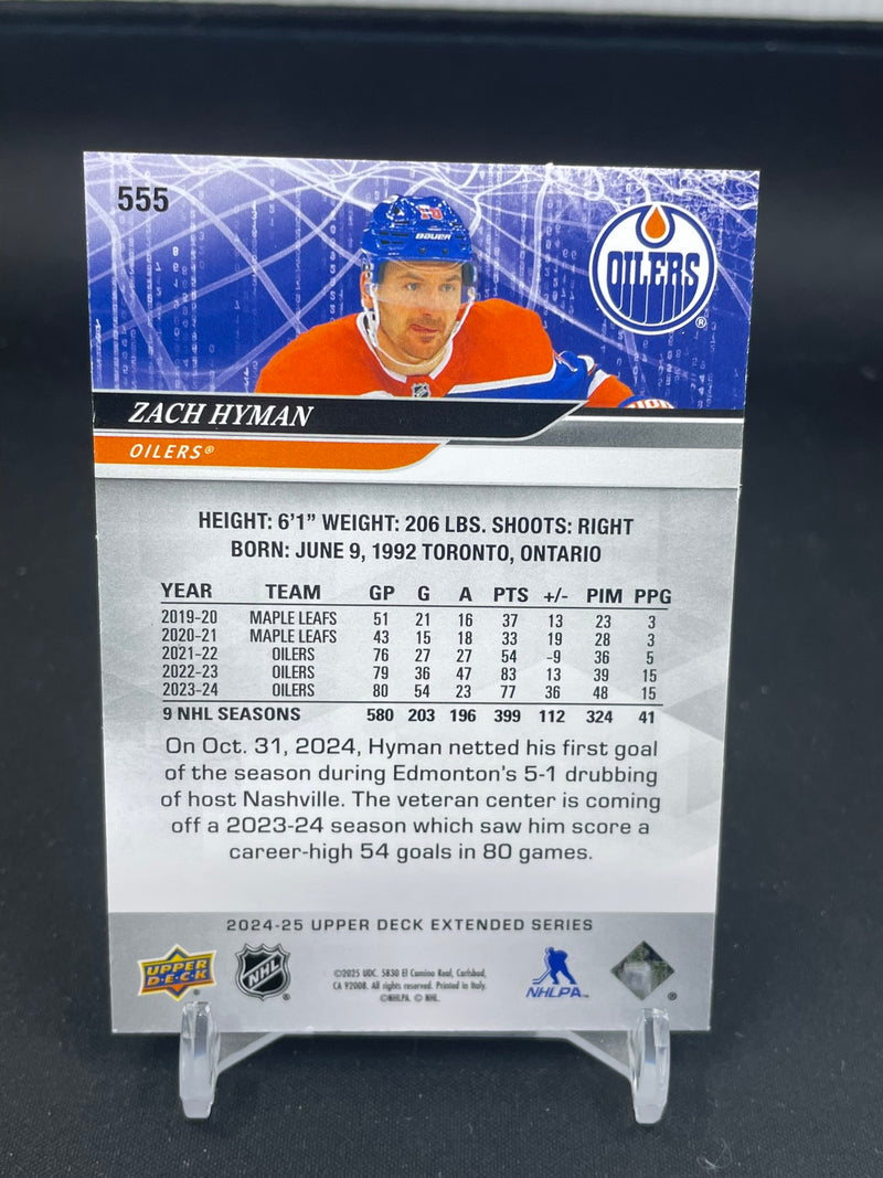 2024 UPPER DECK EXTENDED SERIES - DELUXE - Z. HYMAN - #555 - #'D/250