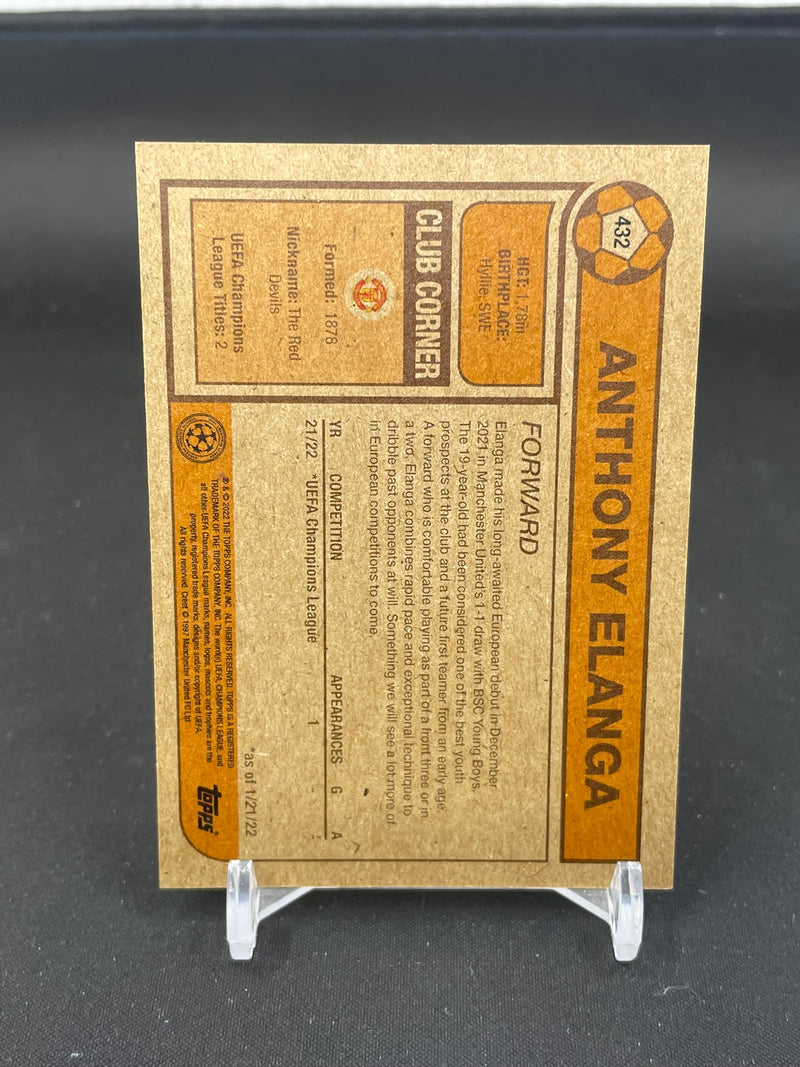 2022 TOPPS LIVING UCL - A. ELANGA -