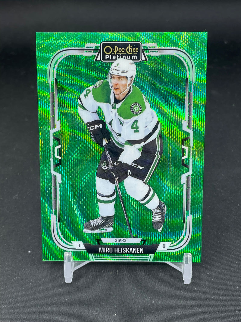 2025 UPPER DECK O-PEE-CHEE PLATINUM - EMERALD SURGE - M. HEISKANEN - #185 - #'D/10
