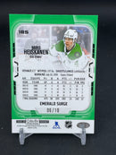 2025 UPPER DECK O-PEE-CHEE PLATINUM - EMERALD SURGE - M. HEISKANEN - #185 - #'D/10