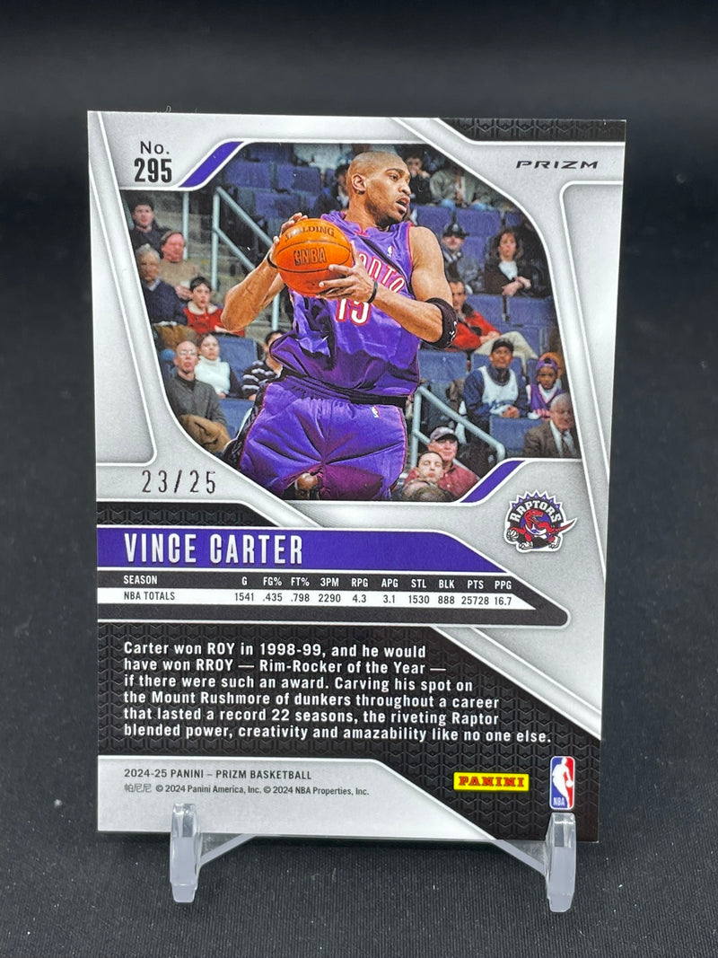 2024 PANINI PRIZM - MOJO PRIZM - V. CARTER - #295 - #'D/25