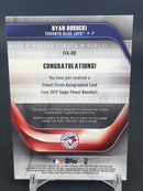 2019 TOPPS FINEST - FINEST FIRSTS - R. BORUCKI -