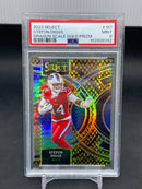 2023 PANINI SELECT - GOLD DRAGON SCALE PRIZM - S. DIGGS - #187 - #'D/10 - PSA 9