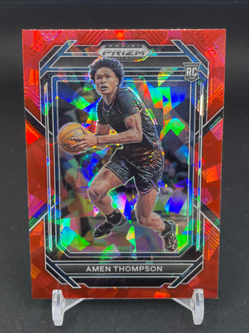2023 PANINI PRIZM DRAFT PICKS - RED ICE PRIZM - A. THOMPSON - #4 - RC