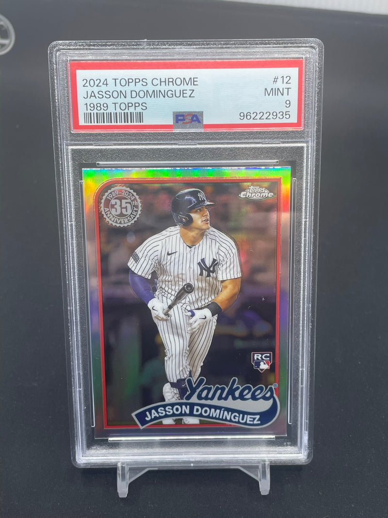 2024 TOPPS CHROME - 1989 TOPPS - J. DOMINGUEZ -