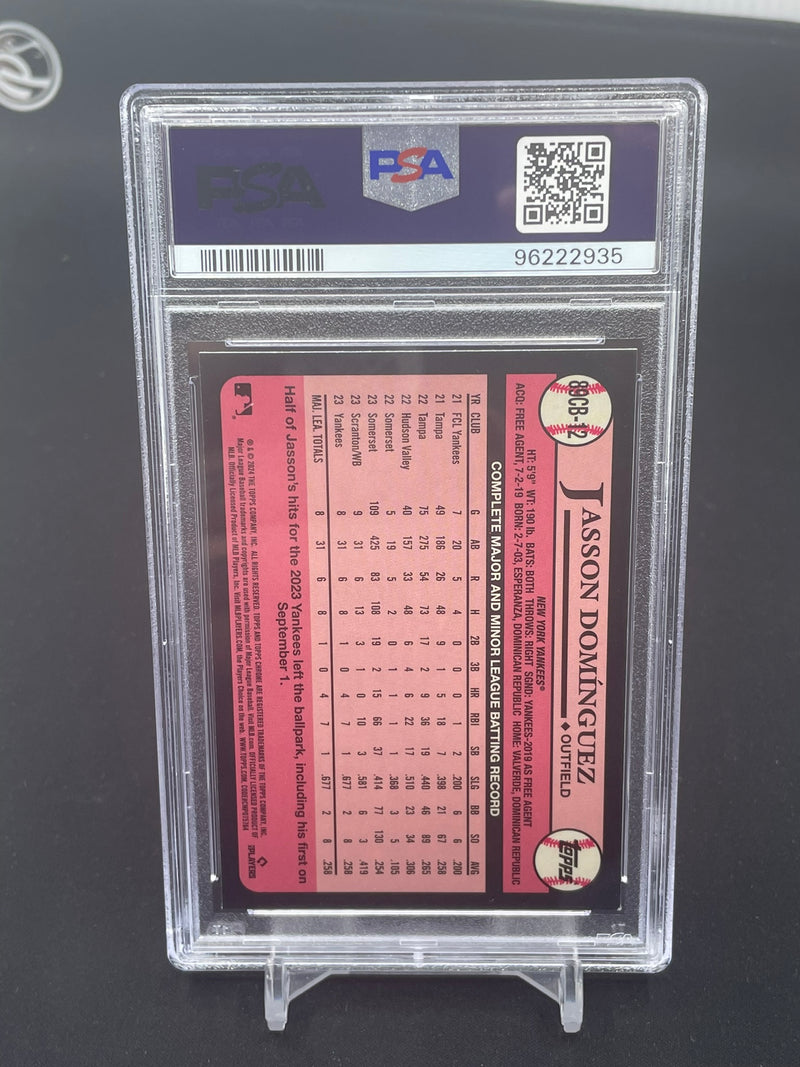 2024 TOPPS CHROME - 1989 TOPPS - J. DOMINGUEZ -
