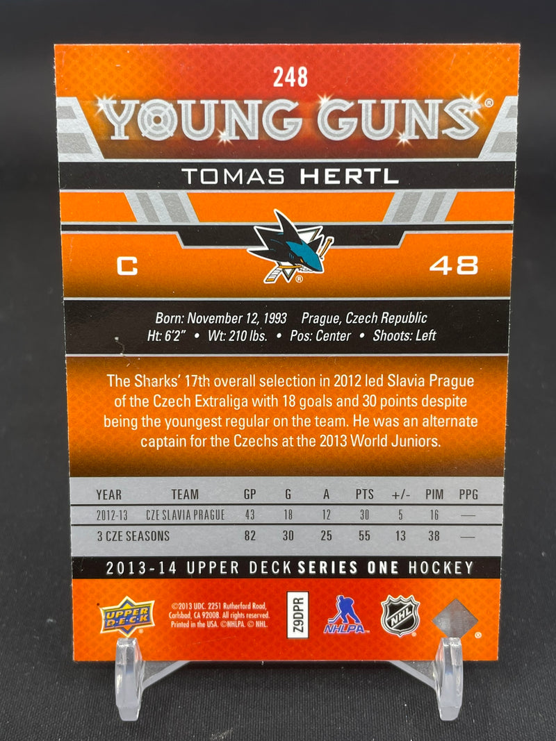 2013 UPPER DECK SERIES ONE - YOUNG GUNS - T. HERTL -
