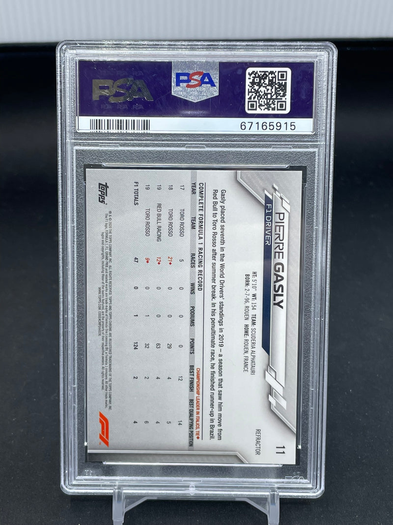 2020 TOPPS CHROME F1 - REFRACTOR - P. GASLY -