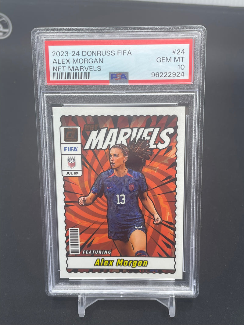 2023 PANINI DONRUSS FIFA - NET MARVELS - A. MORGAN -