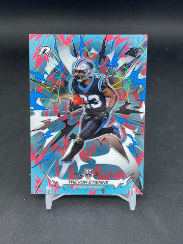 2026 TOPPS RESURGENCE - SKY BLUE & PINK SHOCK - T. ETIENNE - #114 - RC
