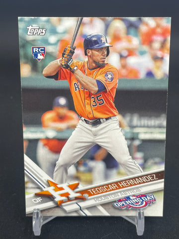 2017 TOPPS SERIES ONE - OPENING DAY - T. HERNANDEZ - #67 - RC