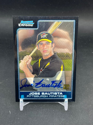 2006 TOPPS BOWMAN CHROME - J. BAUTISTA - #BC242 - AUTOGRAPH