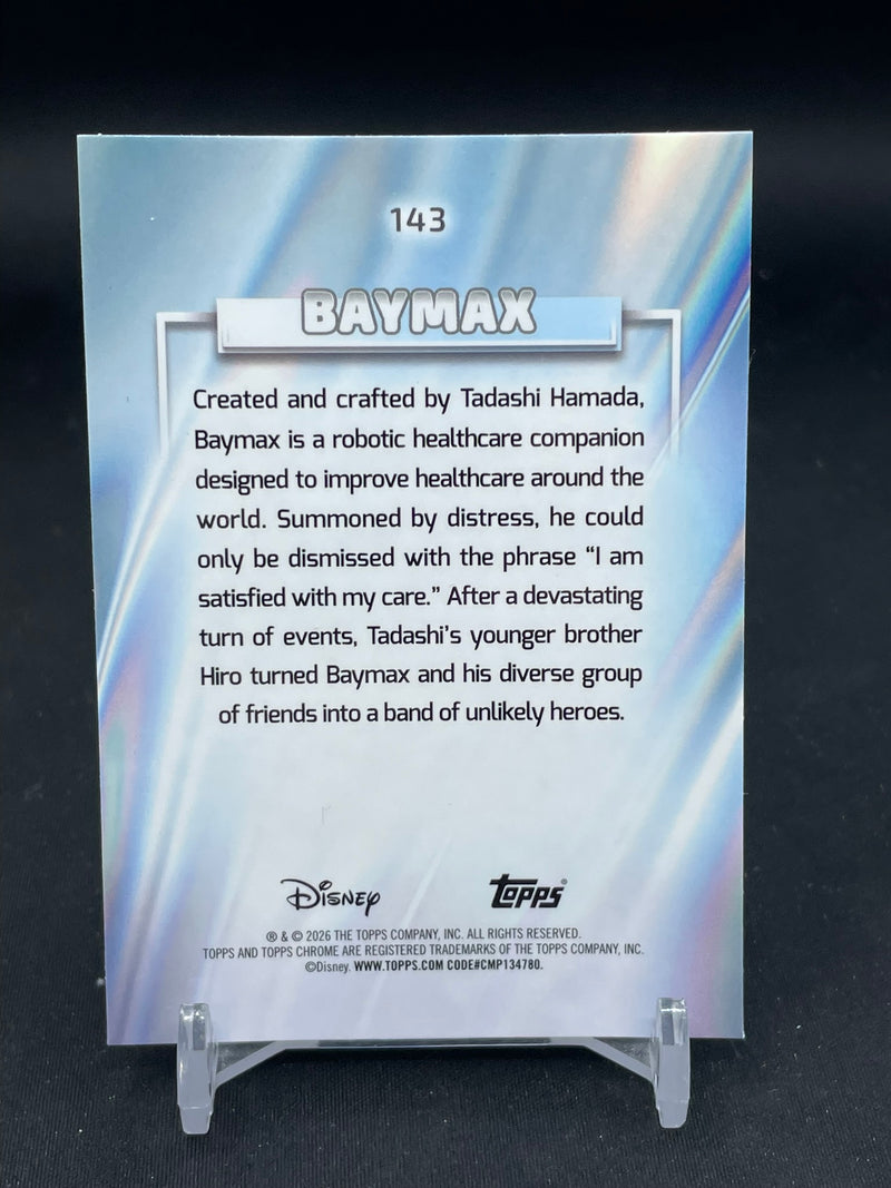 2026 TOPPS CHROME DISNEY - RAYWAVE - BAYMAX -