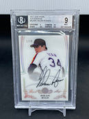 2017 LEAF PEARL - AUTOGRAPHS - N. RYAN - #AUNR1 - #'D/10 - AUTOGRAPH - BGS 9