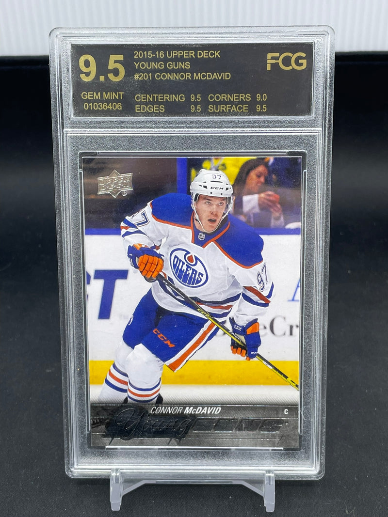 2015 UPPER DECK SERIES ONE - YOUNG GUNS - C. MDAVID -