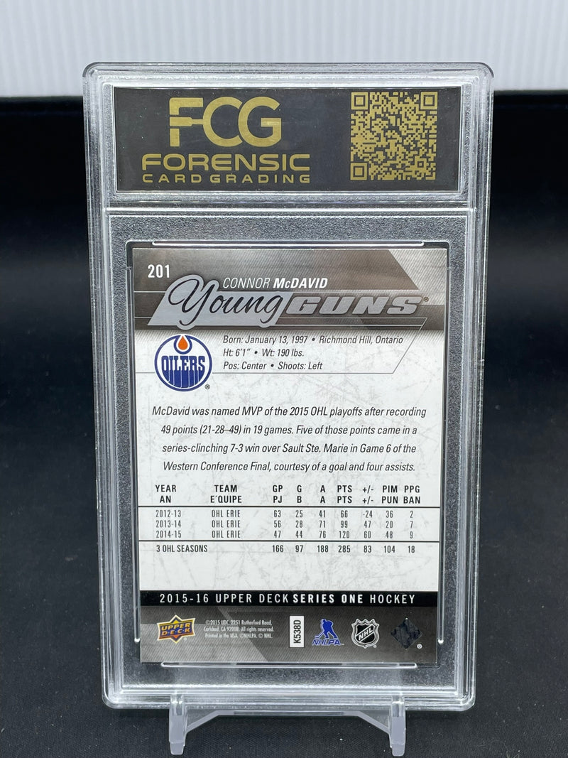 2015 UPPER DECK SERIES ONE - YOUNG GUNS - C. MDAVID -