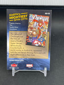 2022 UPPER DECK FLEER ULTRA MARVEL - GREEN FOIL - EARTH'S MIGHTIEST SPIN OFFS -