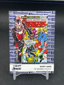 2022 UPPER DECK FLEER ULTRA MARVEL - BLUE FOIL - 1ST APPEARANCE - SCOTT LANG - #FA-9 - #'D/360