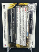 2017 TOPPS BOWMAN DRAFT - CHROME REFRACTOR - 1ST BOWMAN - M. GORE -