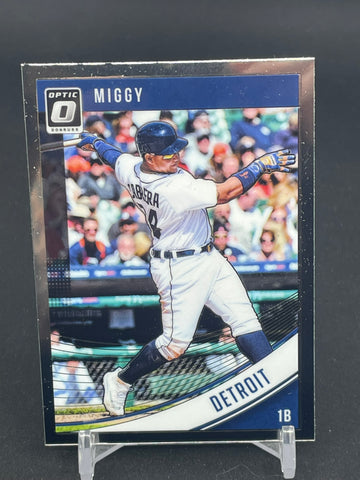 2018 PANINI DONRUSS OPTIC - "MIGGY" M. CABRERA - #122